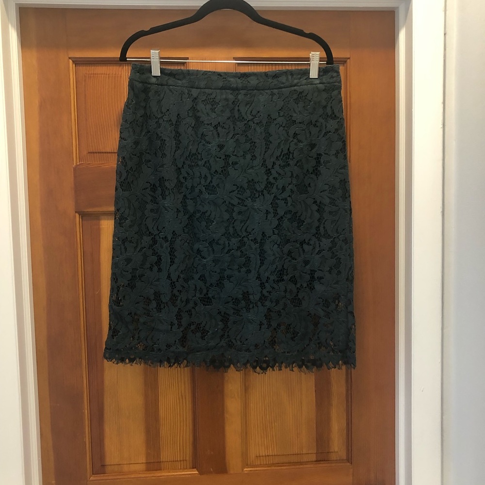 Womens overlay lace skirt